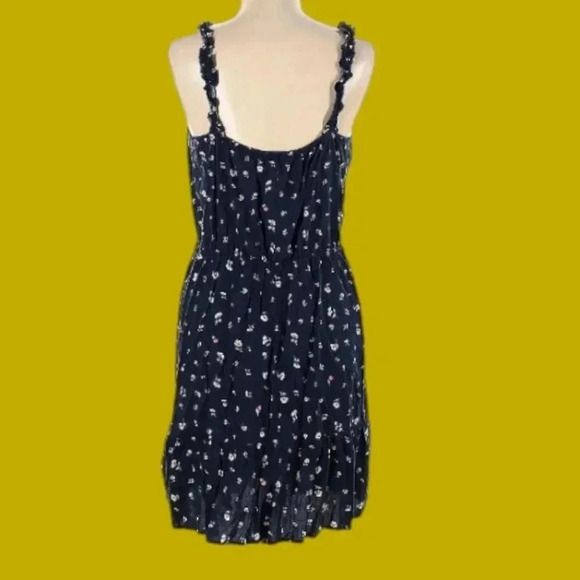 Banana Republic floral print mid length dress size small multicolor - Picture 2 of 11